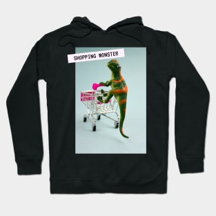 Shopping Monster Vaporwave Techno Party Streetwear Hoodie